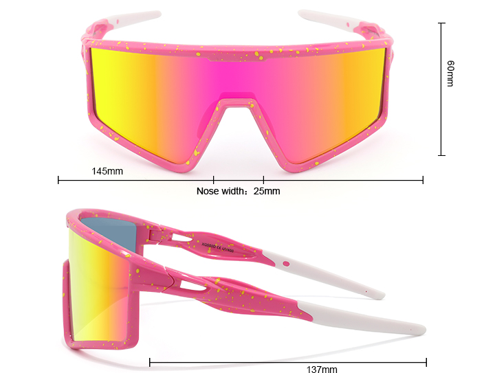 Occhiali da sole sportivi MTB a specchio con ottima vista - Bang Long