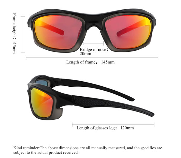 Occhiali da sole sportivi polarizzati con prescrizione vintage per la corsa - Bang Long